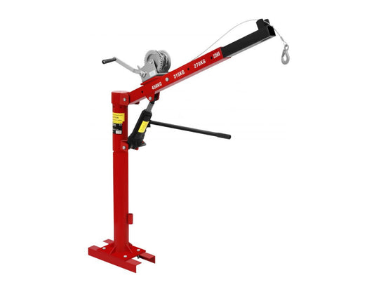 Macara HDS cu troliu, brat telescopic si rotatie 360 de grade, Kraft&Dele KD12687