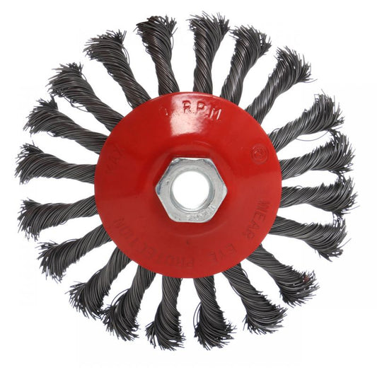 Perie laterala impletita, 100 mm, M14, Kraft&Dele KD10985