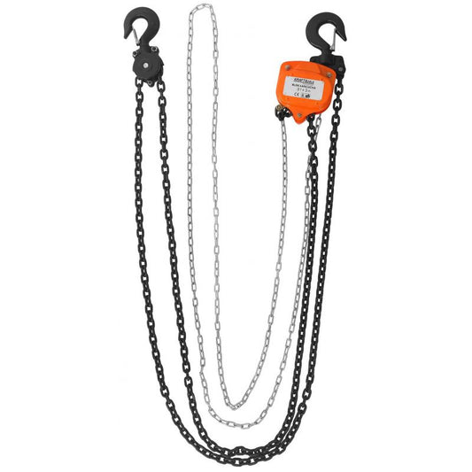 Troliu manual cu lant, 3 T, 3 m, Kraft&Dele KD3501