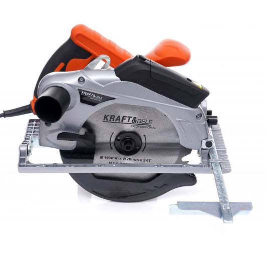 Fierastrau circular portabil cu laser, 2800 W, Kraft&Dele KD1713