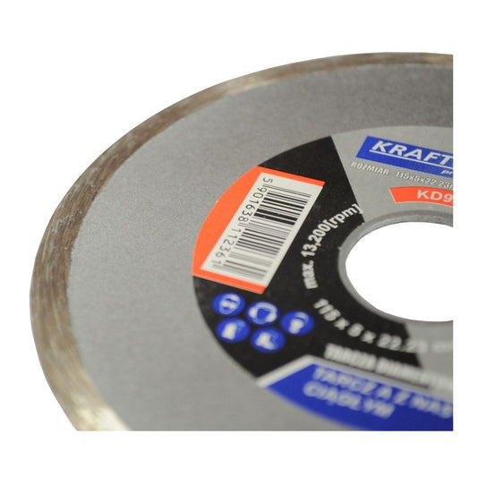 Disc taiere beton, 115 x 5 x 22.23 mm, Kraft&Dele KD920