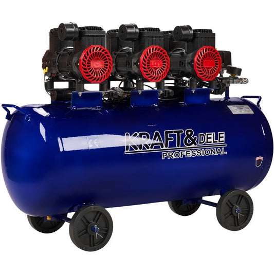 Compresor de aer 100 l, 6000 W, 660 l / min, Kraft&Dele KD4094