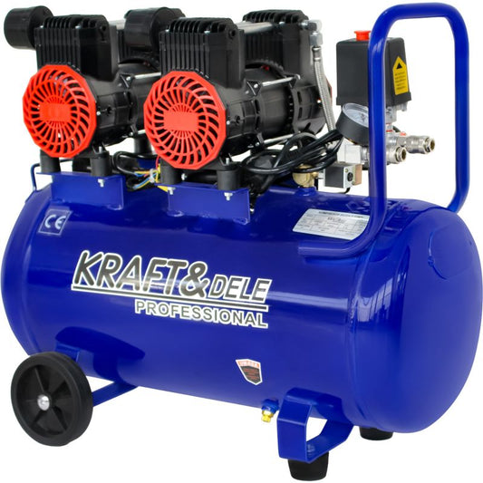Compresor fara ulei, 50 l, 3000 W, 475 l / min, Kraft&Dele KD4093