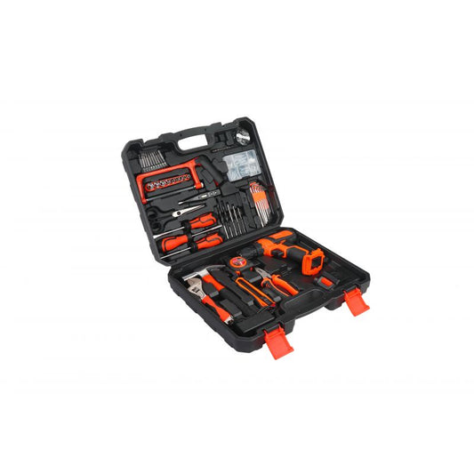 Set masina de gaurit si insurubat cu acumulator si accesorii, 21 V, 2 Ah, Kraft&Dele KD3356