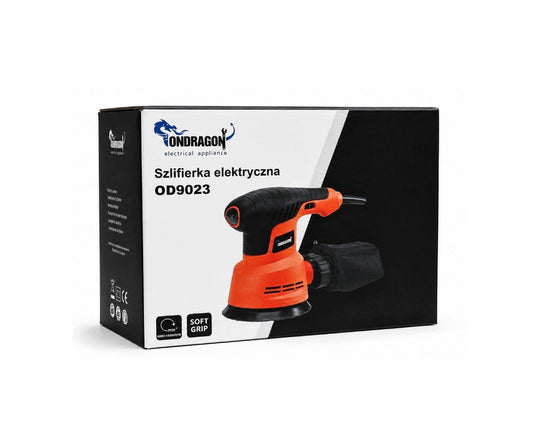 Slefuitor orbital excentric, 1300W, 6000-13000 rpm, 6 trepte, sistem colectare praf, Ondragon OD9023